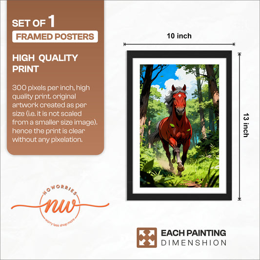 Wild Spirit Horse Wall Frame