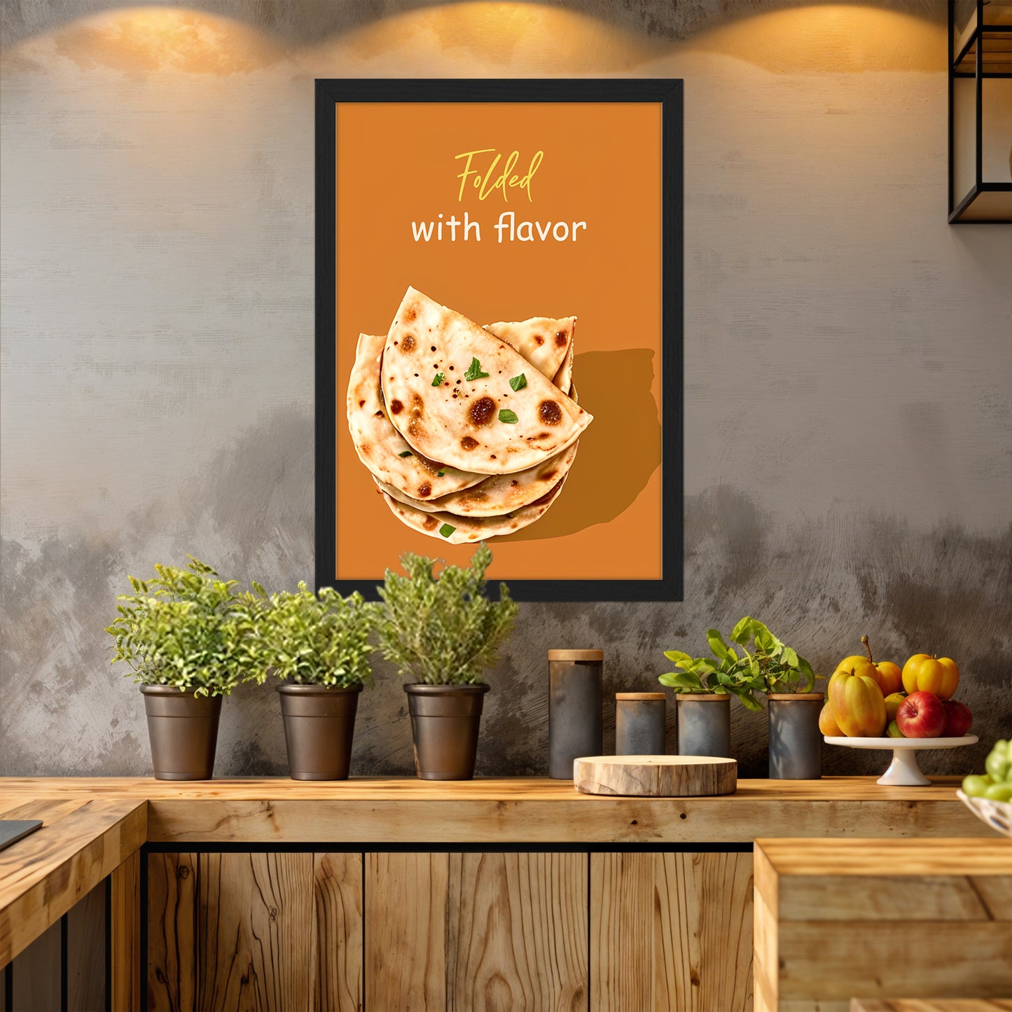Flavor Fold Wall Frame