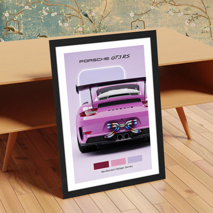 Porsche GT3 RS Signature Wall Frame