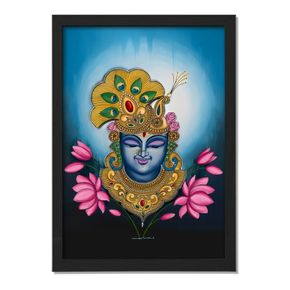 Shri Krishna Serenity Wall Art