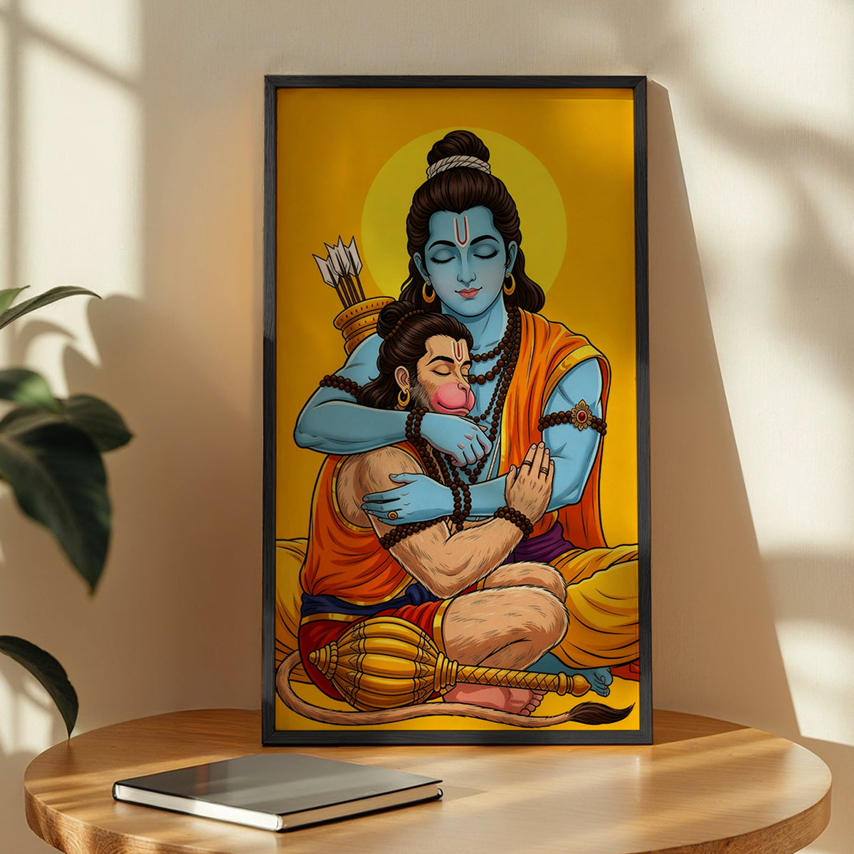 Ram Hanuman Wall Frame