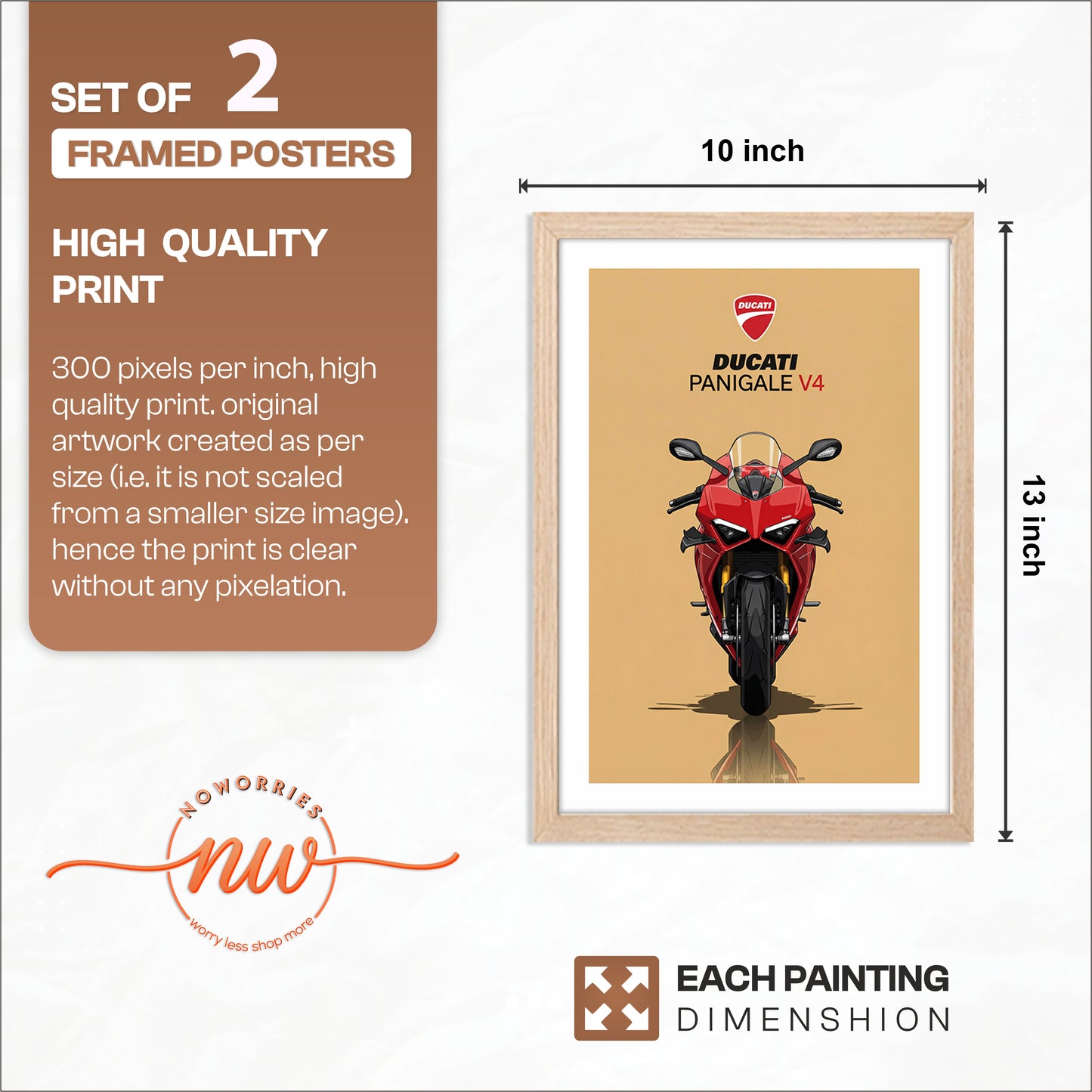 Twin Bike Icons Set of 2