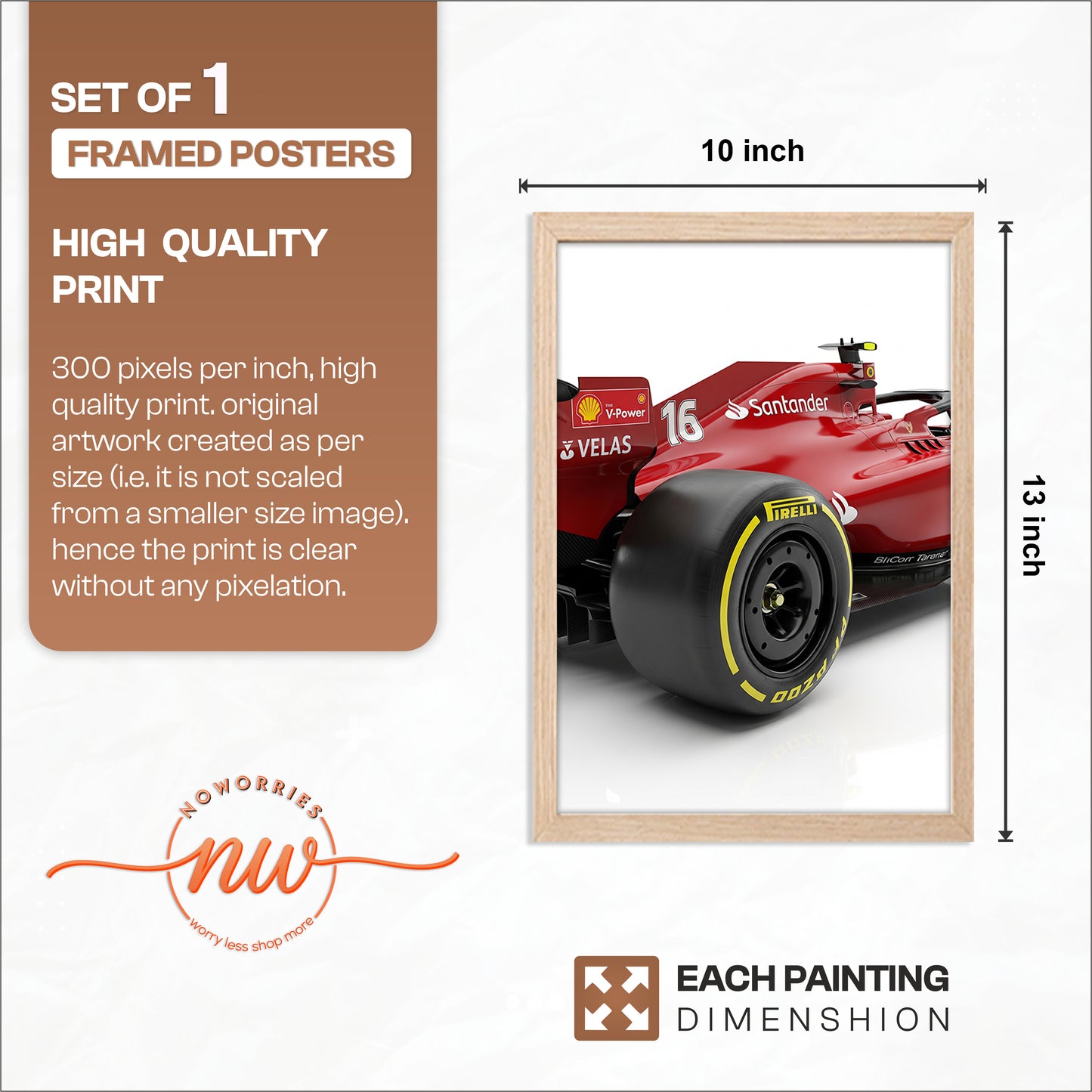 Scuderia Ferrari F1 Wall Art
