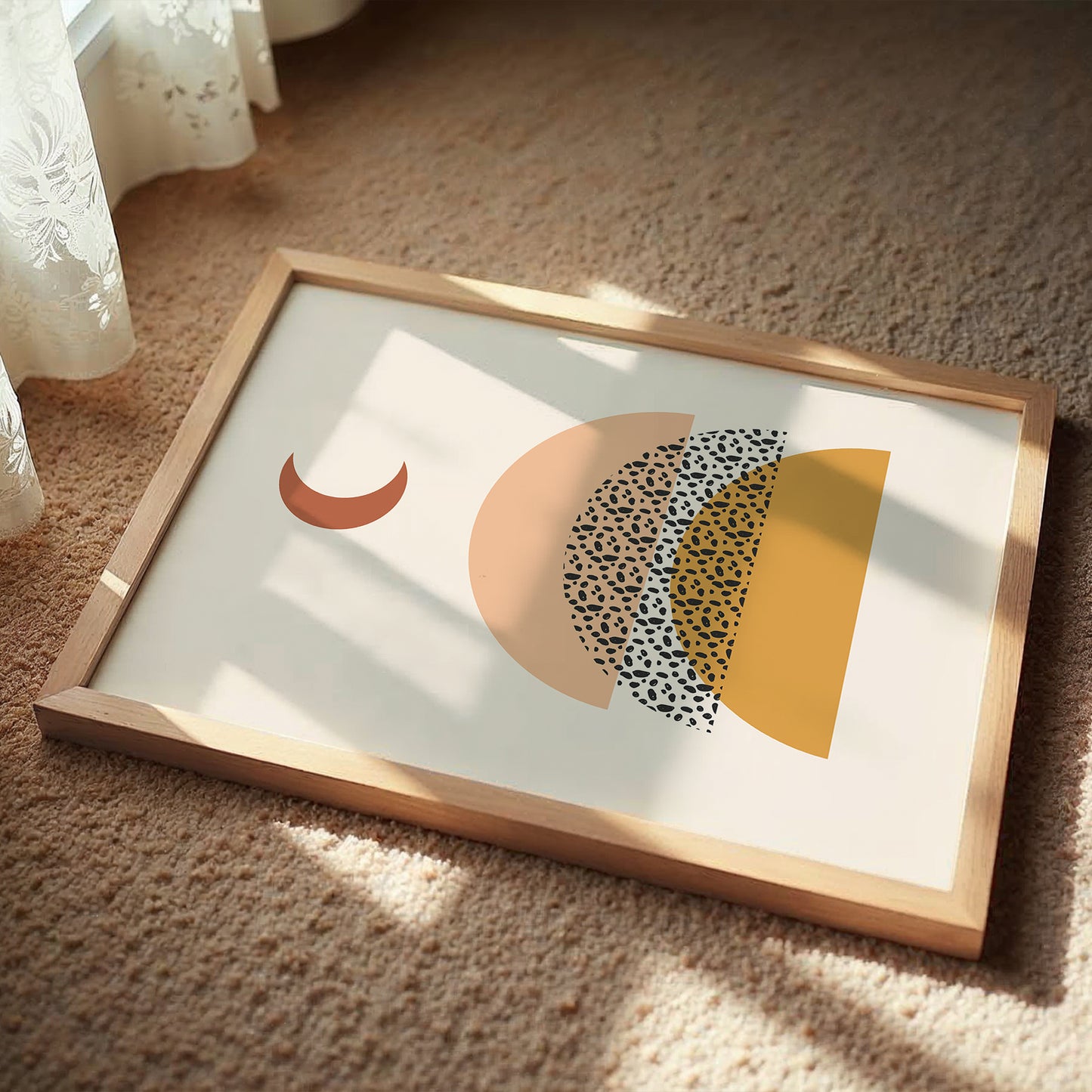 Terrazzo Boho Abstract Print