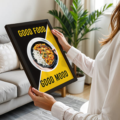 Good Food Good Mood Frame