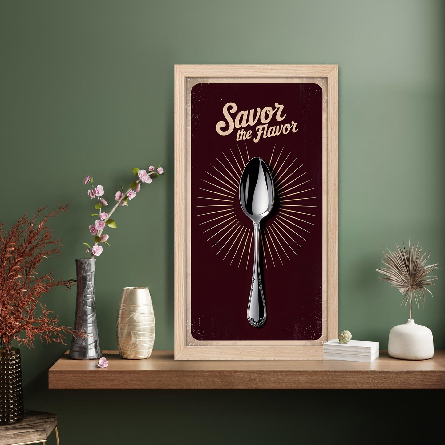 Spoon of Flavour Wall Frame