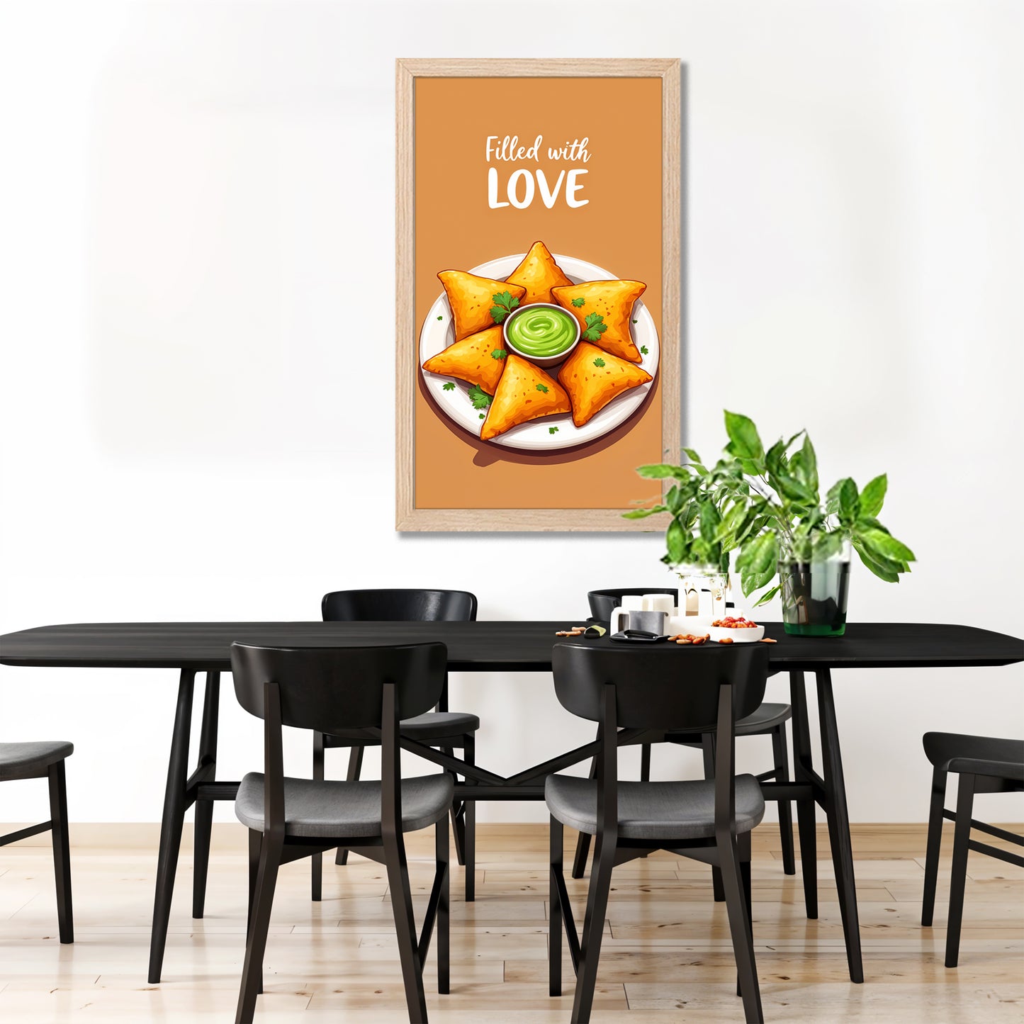 Samosa Kitchen Wall Art Poster