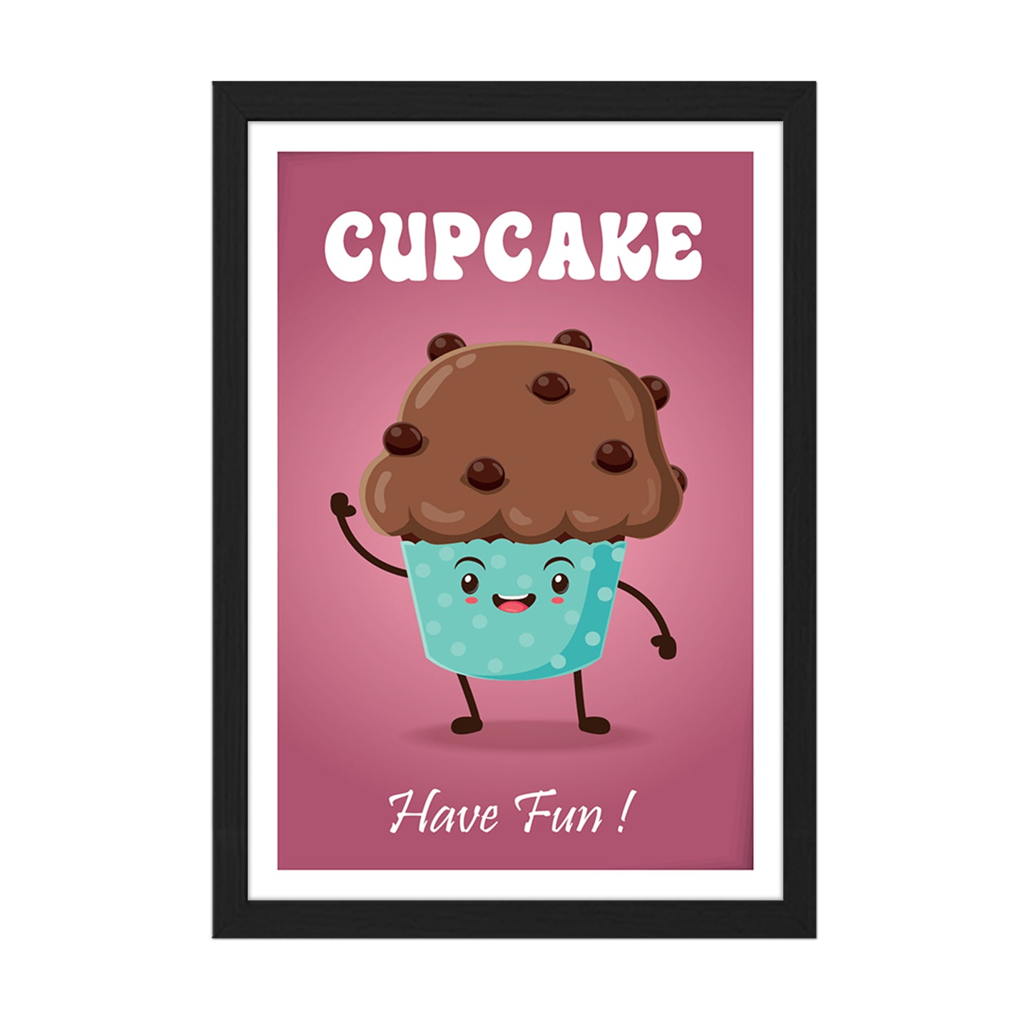 Fun Cupcake Wall Frame
