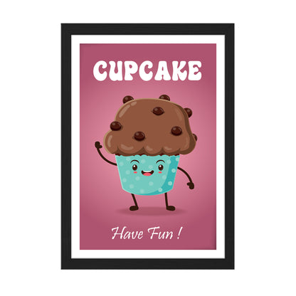 Fun Cupcake Wall Frame