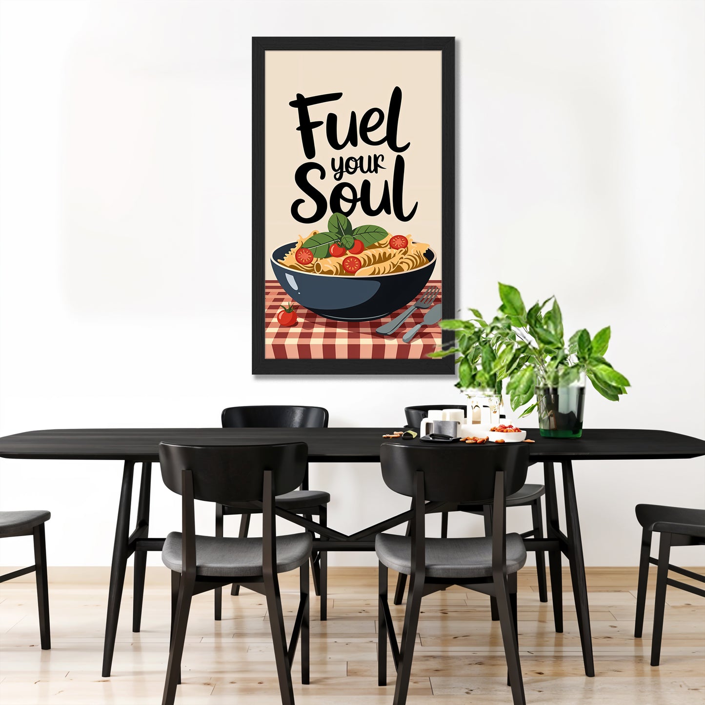 Fuel Your Soul Pasta Art