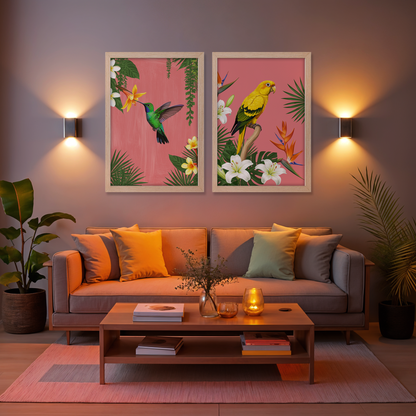 Tropical Harmony Wall Frame Set