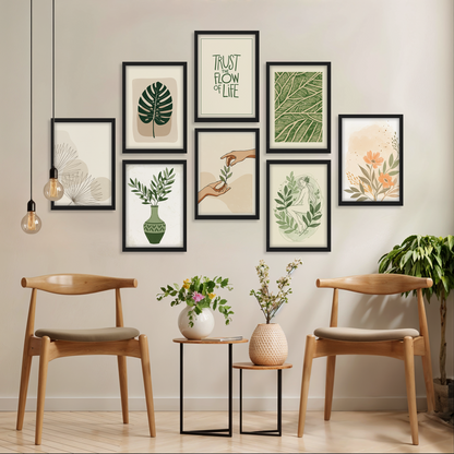 Nature & Flora Wall Decor Set
