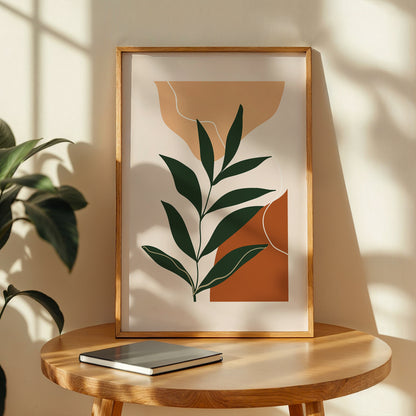 Contemporary Plant Wall Decor