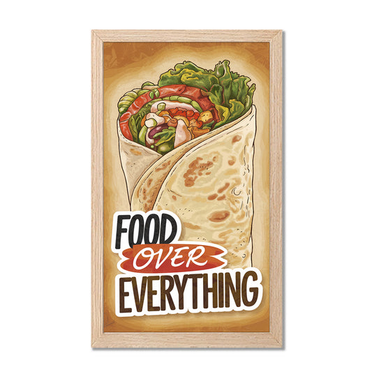 Food Wrap Wall Decor