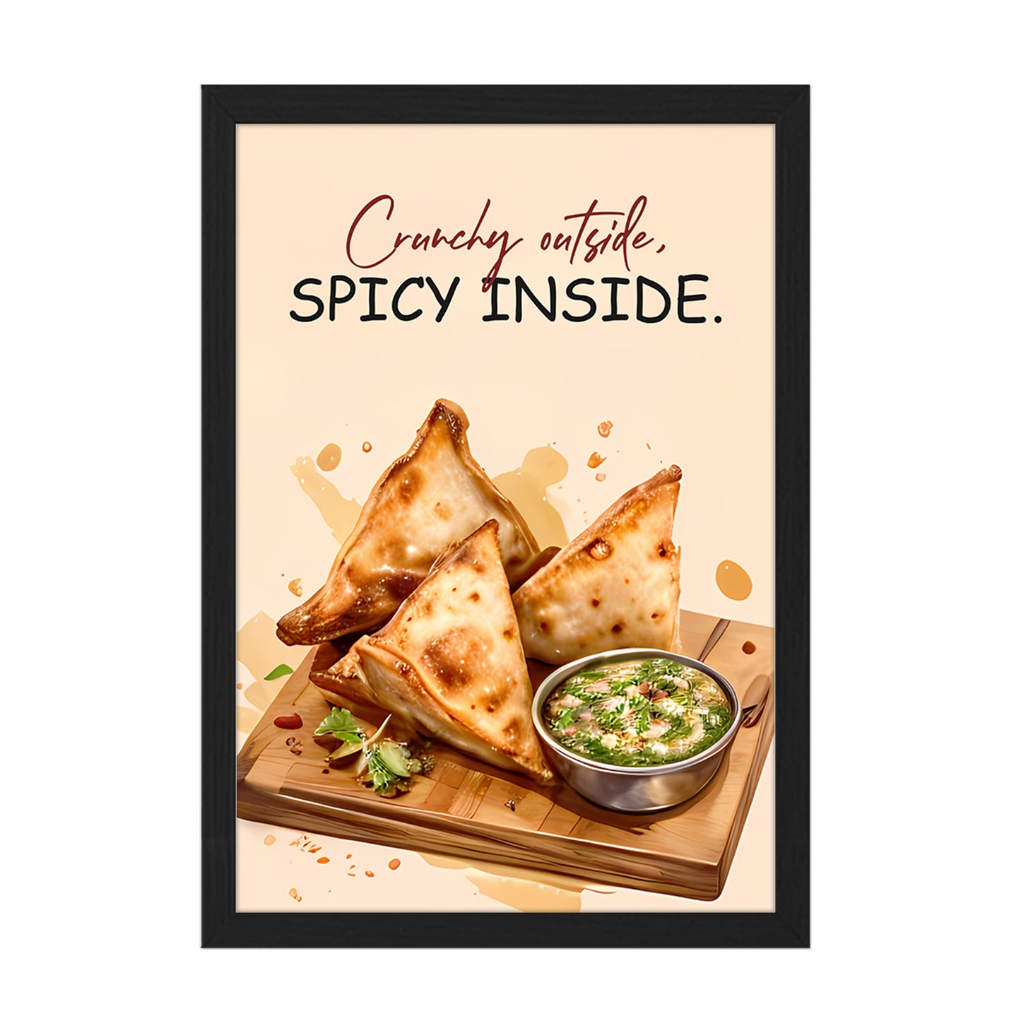 Spicy Crunch Wall Frame