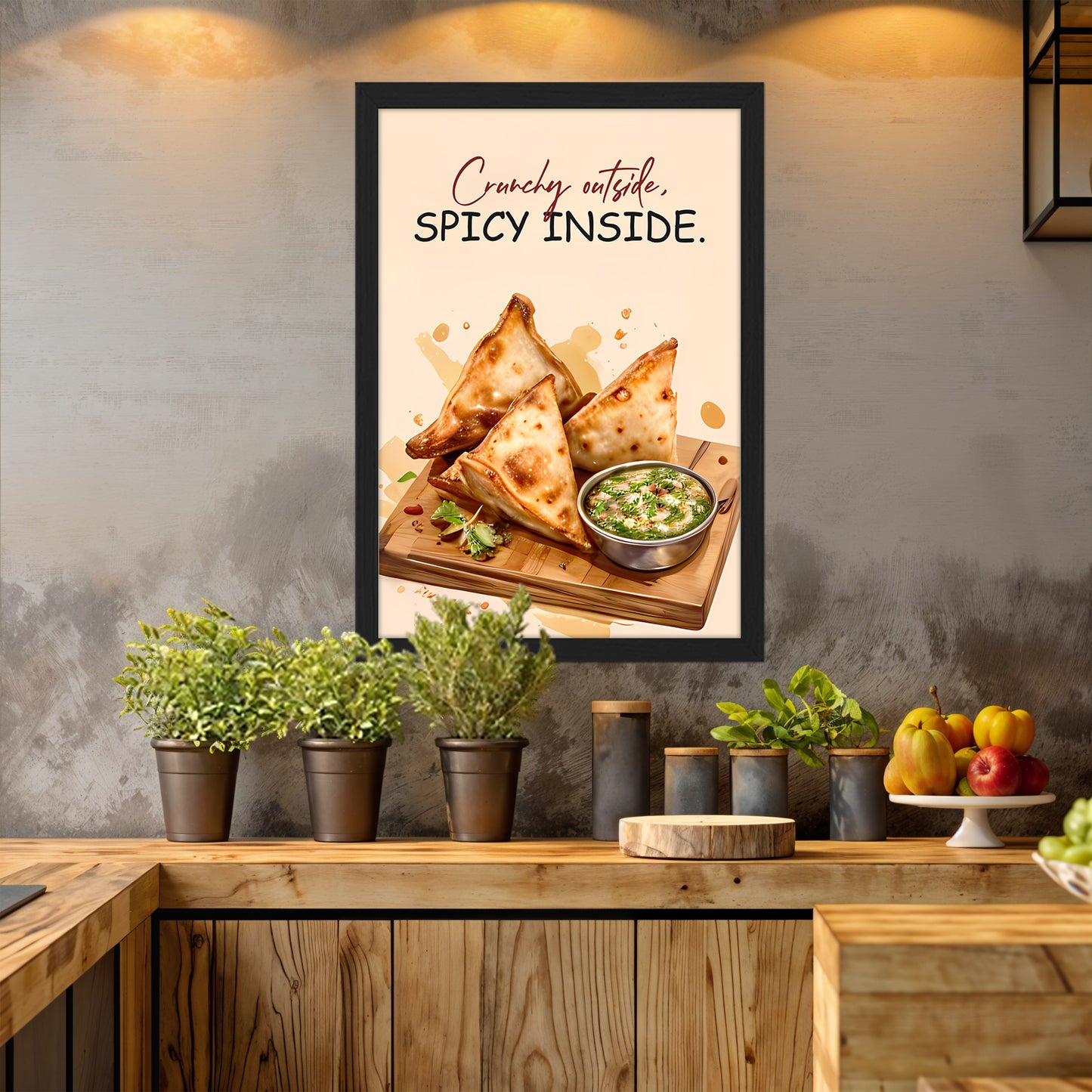 Spicy Crunch Wall Frame