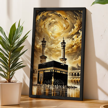 Kaaba Sacred Wall Frame