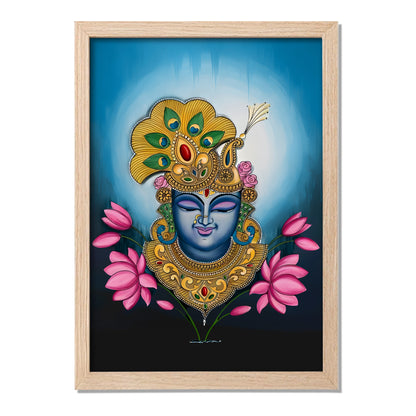 Shri Krishna Serenity Wall Art
