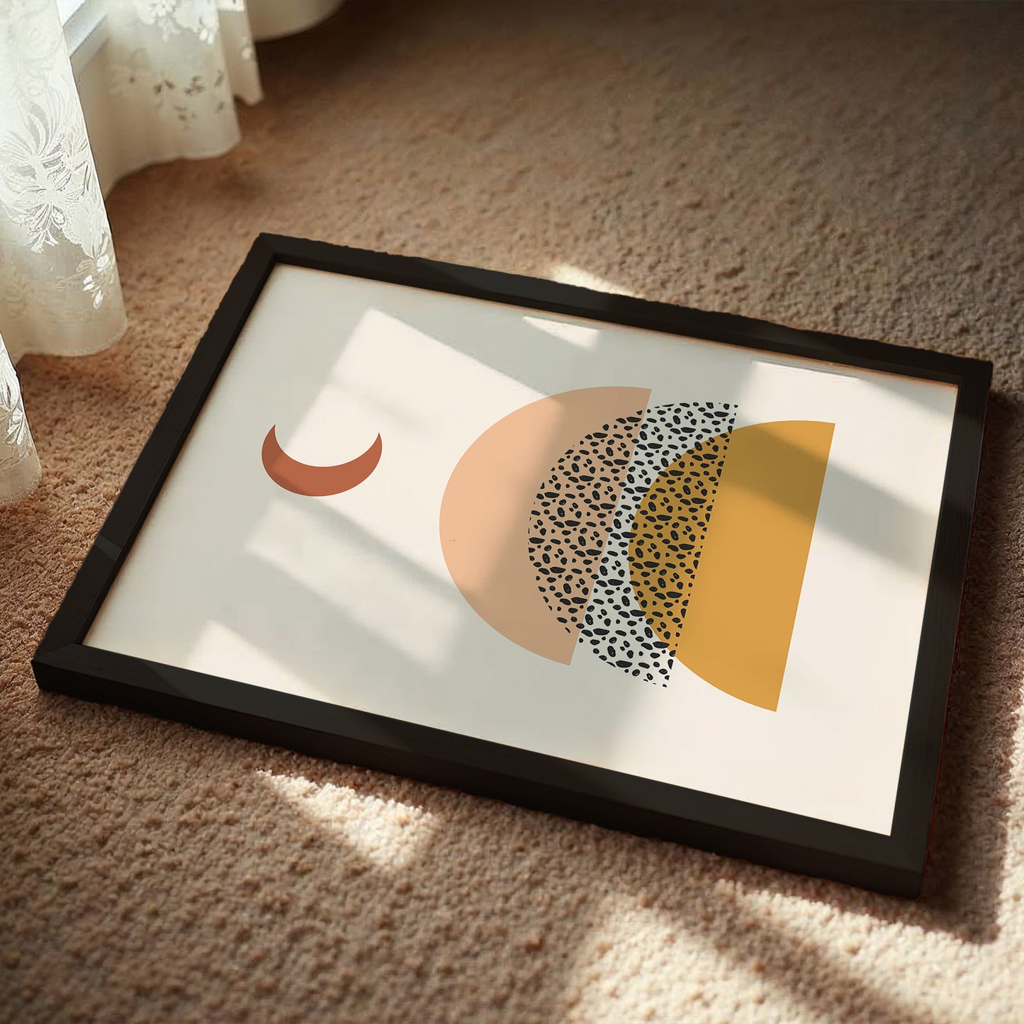 Terrazzo Boho Abstract Print