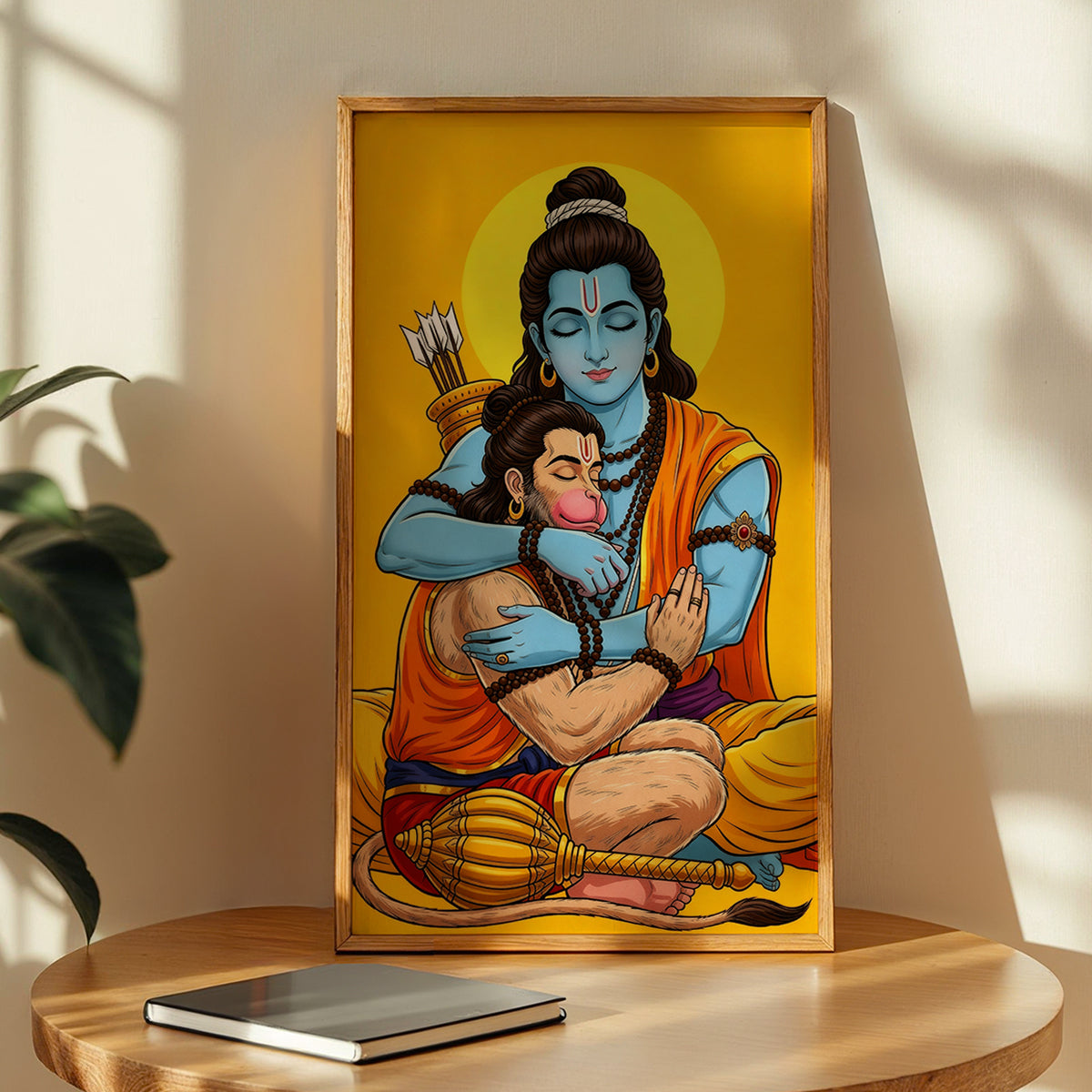 Ram Hanuman Wall Frame