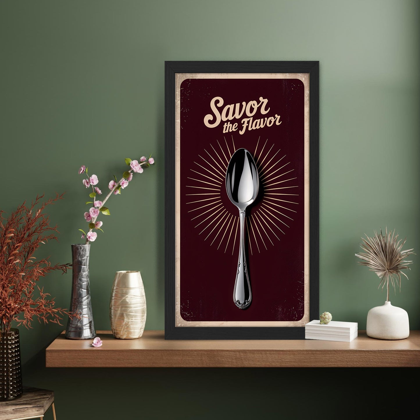 Spoon of Flavour Wall Frame