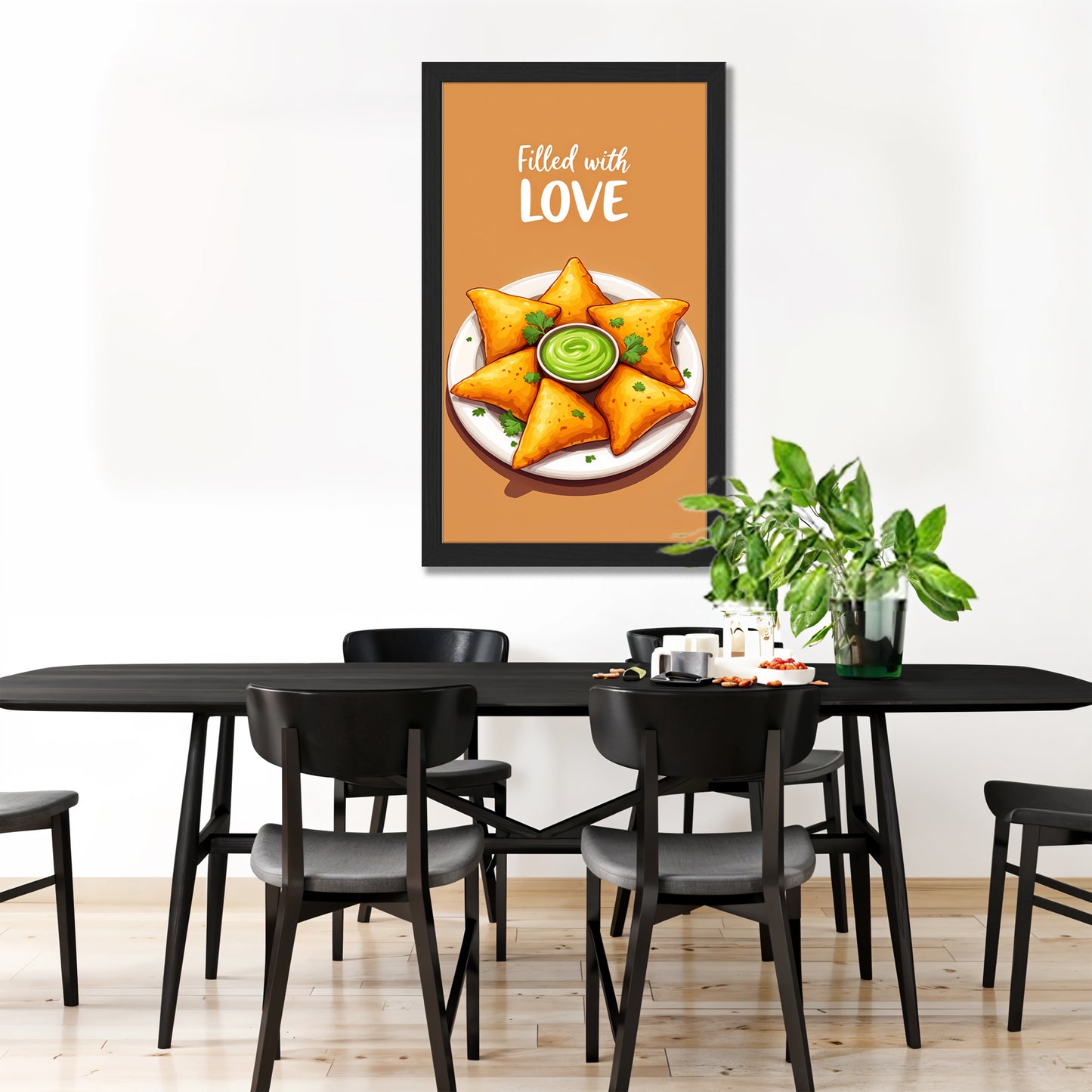 Samosa Kitchen Wall Art Poster