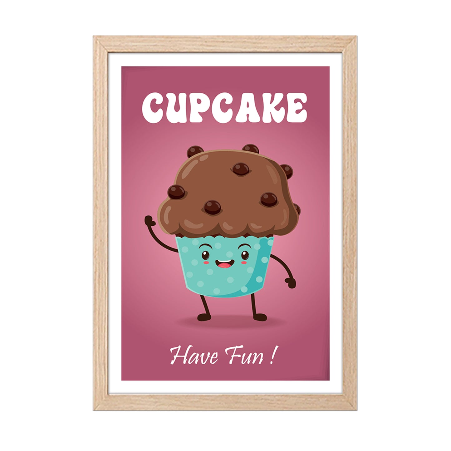 Fun Cupcake Wall Frame