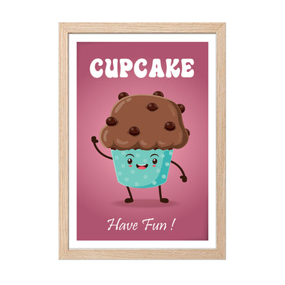 Fun Cupcake Wall Frame