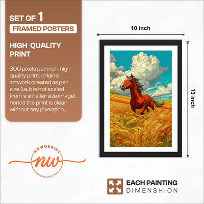 Majestic Horse Framed Art