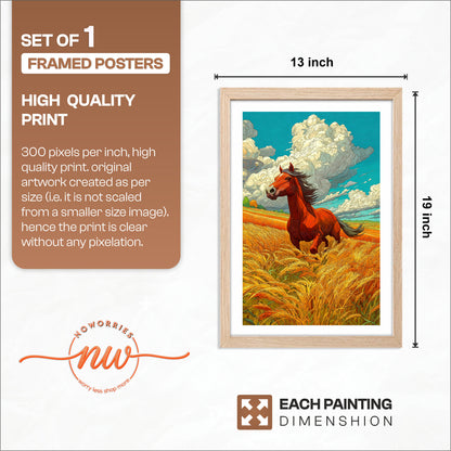 Majestic Horse Framed Art