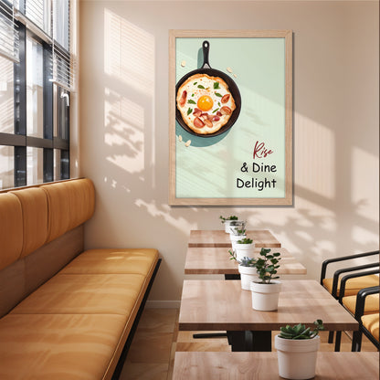 Rise & Dine Wall Frame