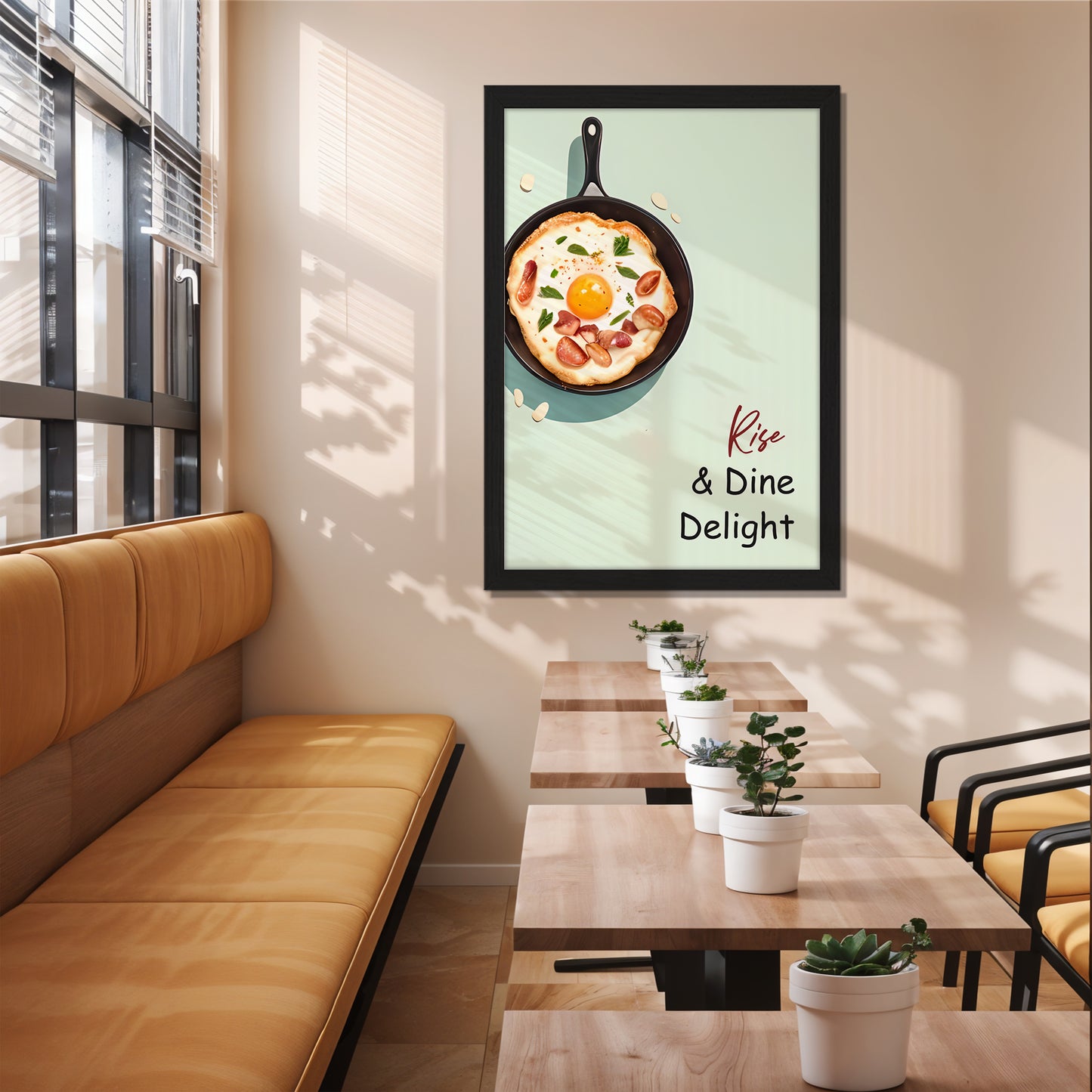 Rise & Dine Wall Frame
