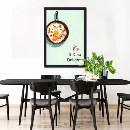 Rise & Dine Wall Frame