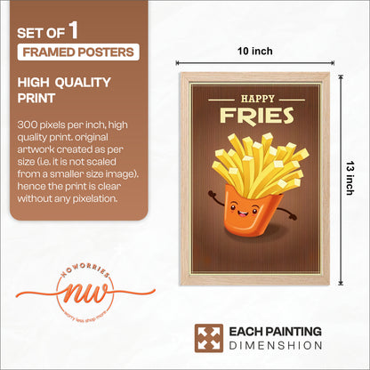 Fries Fun Wall Frame