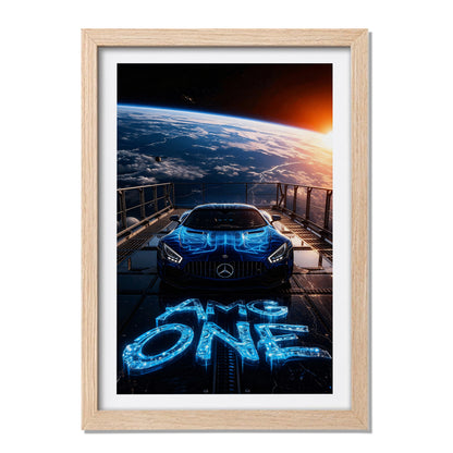 AMG One Space Edition Wall Frame