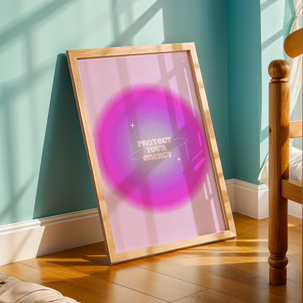 Protect Your Energy Aesthetic Poster