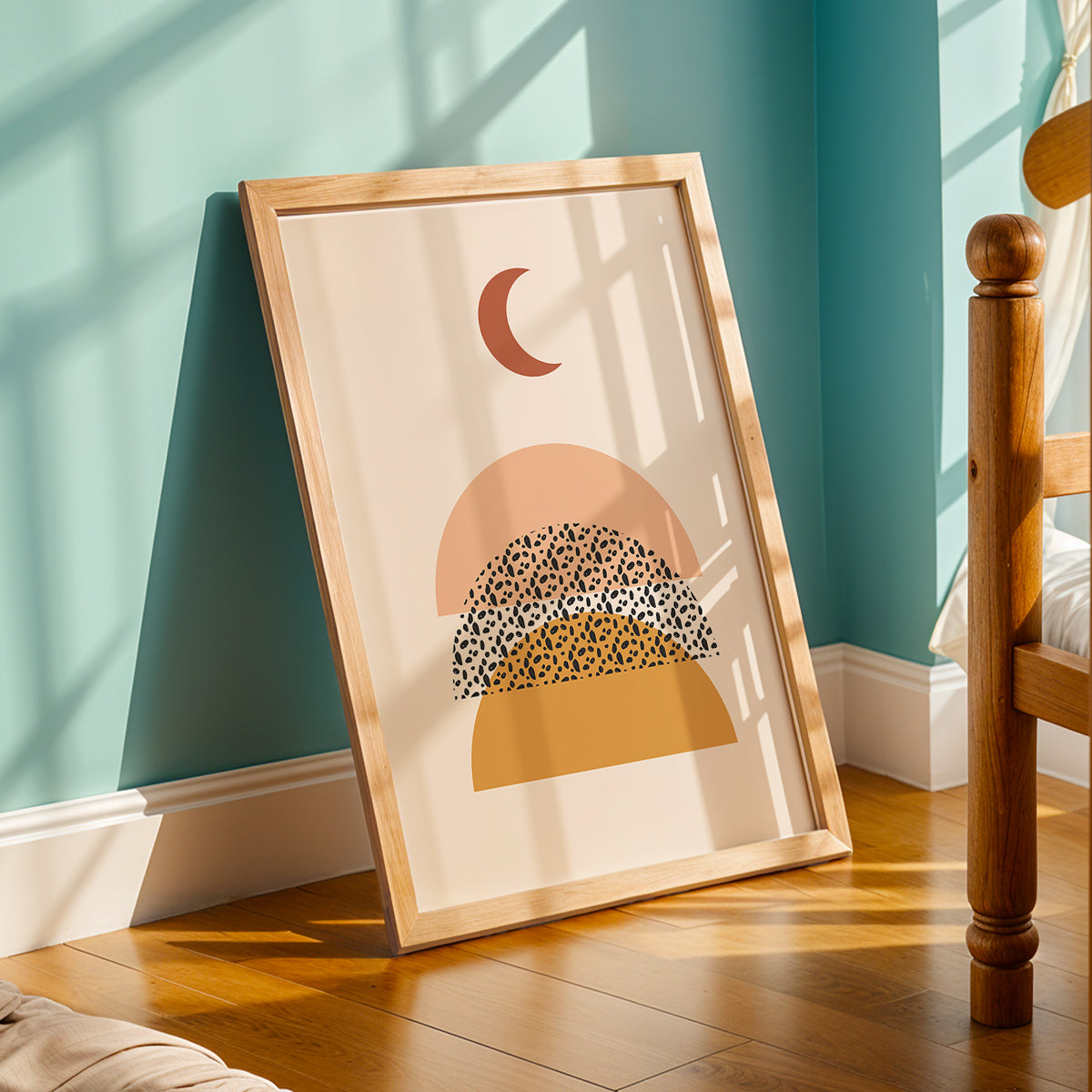 Terrazzo Boho Abstract Print