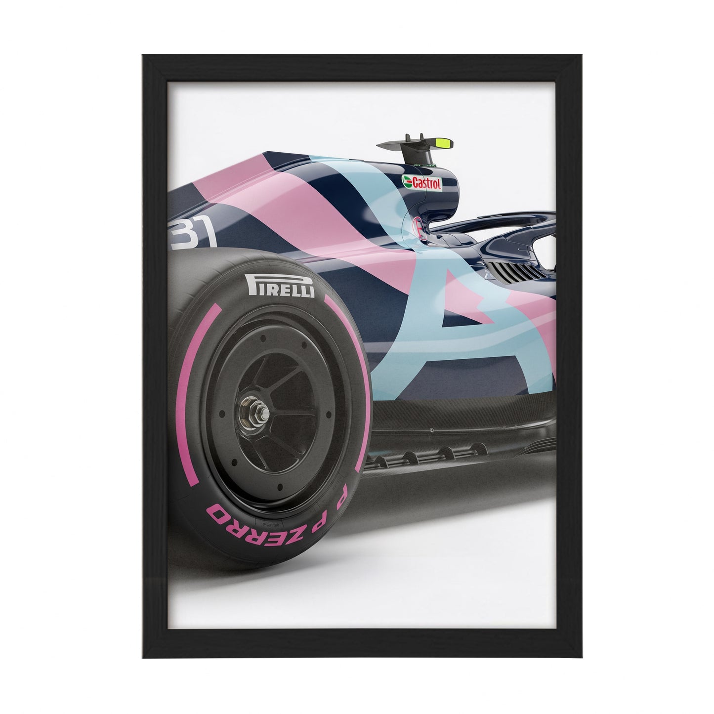 Alpine Formula One Wall Art
