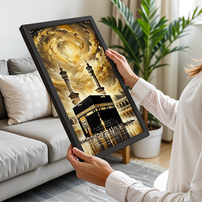 Kaaba Sacred Wall Frame