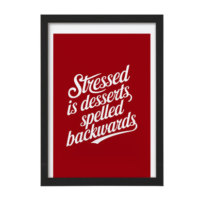 Dessert Wisdom Wall Frame