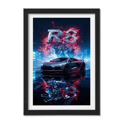 R8 Shockwave Wall Frame