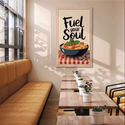 Fuel Your Soul Pasta Art