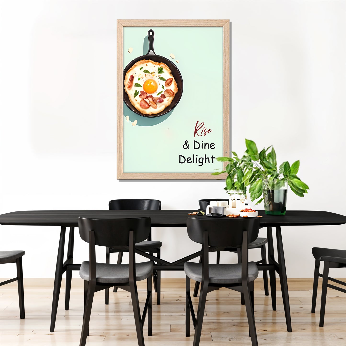 Rise & Dine Wall Frame
