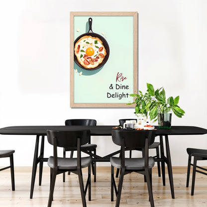 Rise & Dine Wall Frame