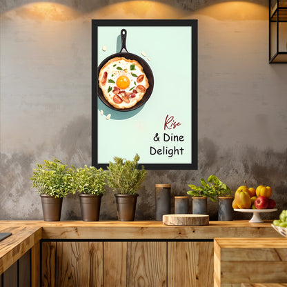 Rise & Dine Wall Frame