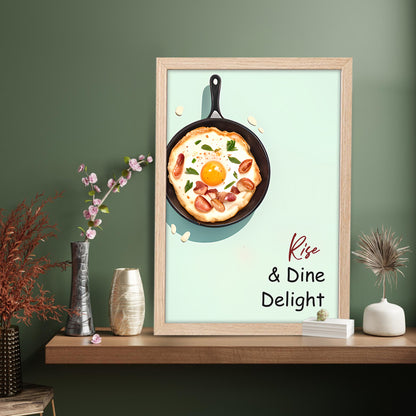 Rise & Dine Wall Frame