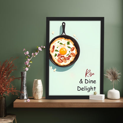 Rise & Dine Wall Frame