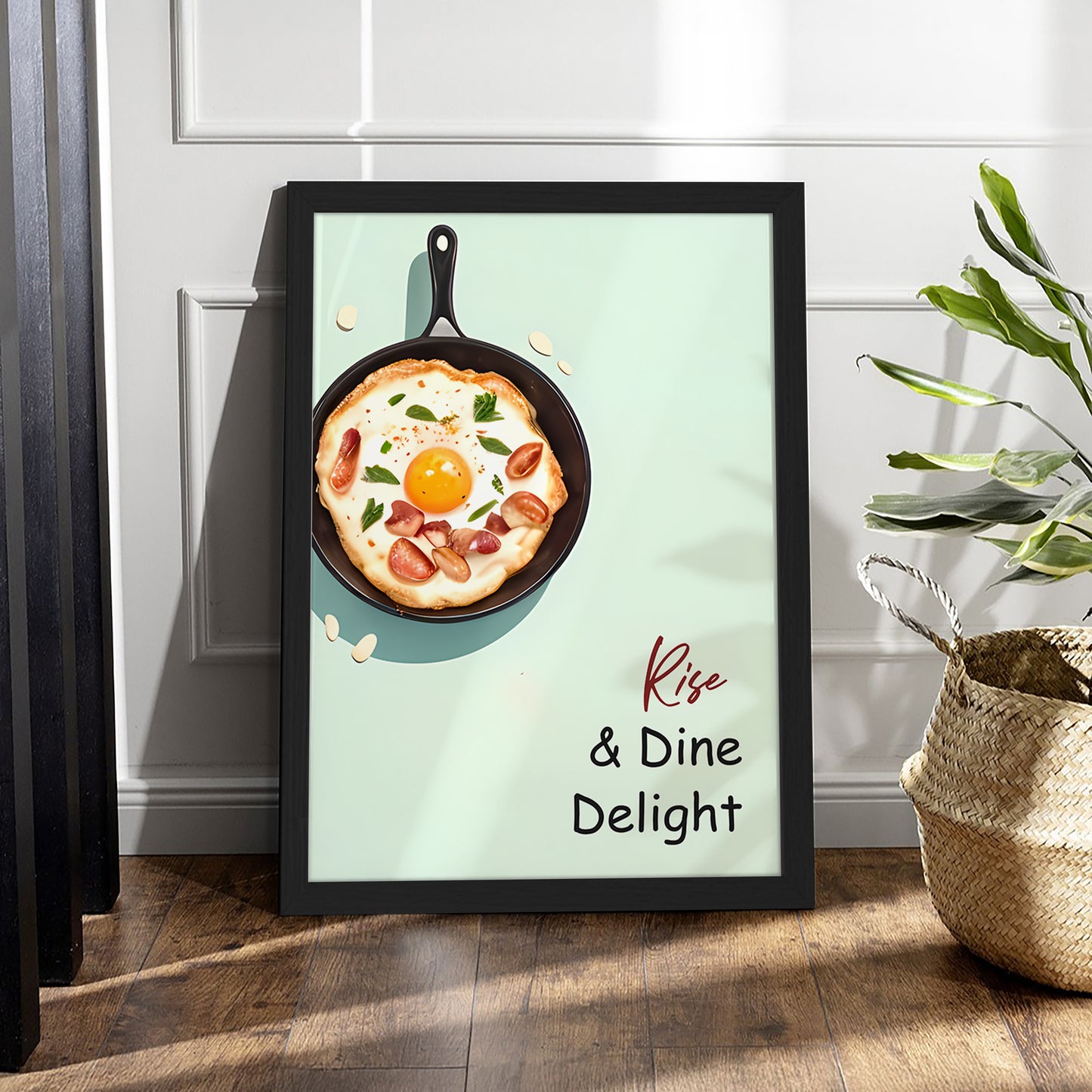 Rise & Dine Wall Frame