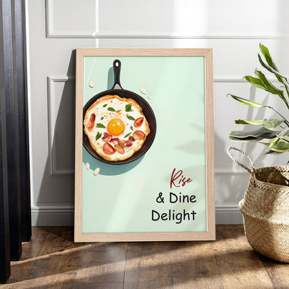 Rise & Dine Wall Frame