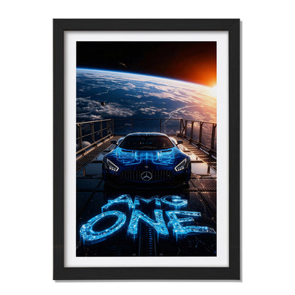AMG One Space Edition Wall Frame
